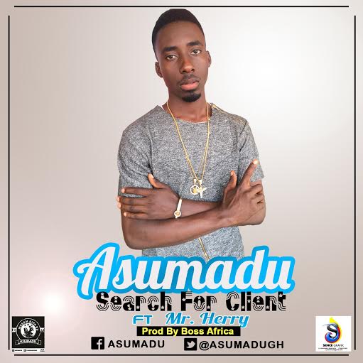 Asumadu – Search For Client ft Mr Herry (Hand To Mouth Cover)