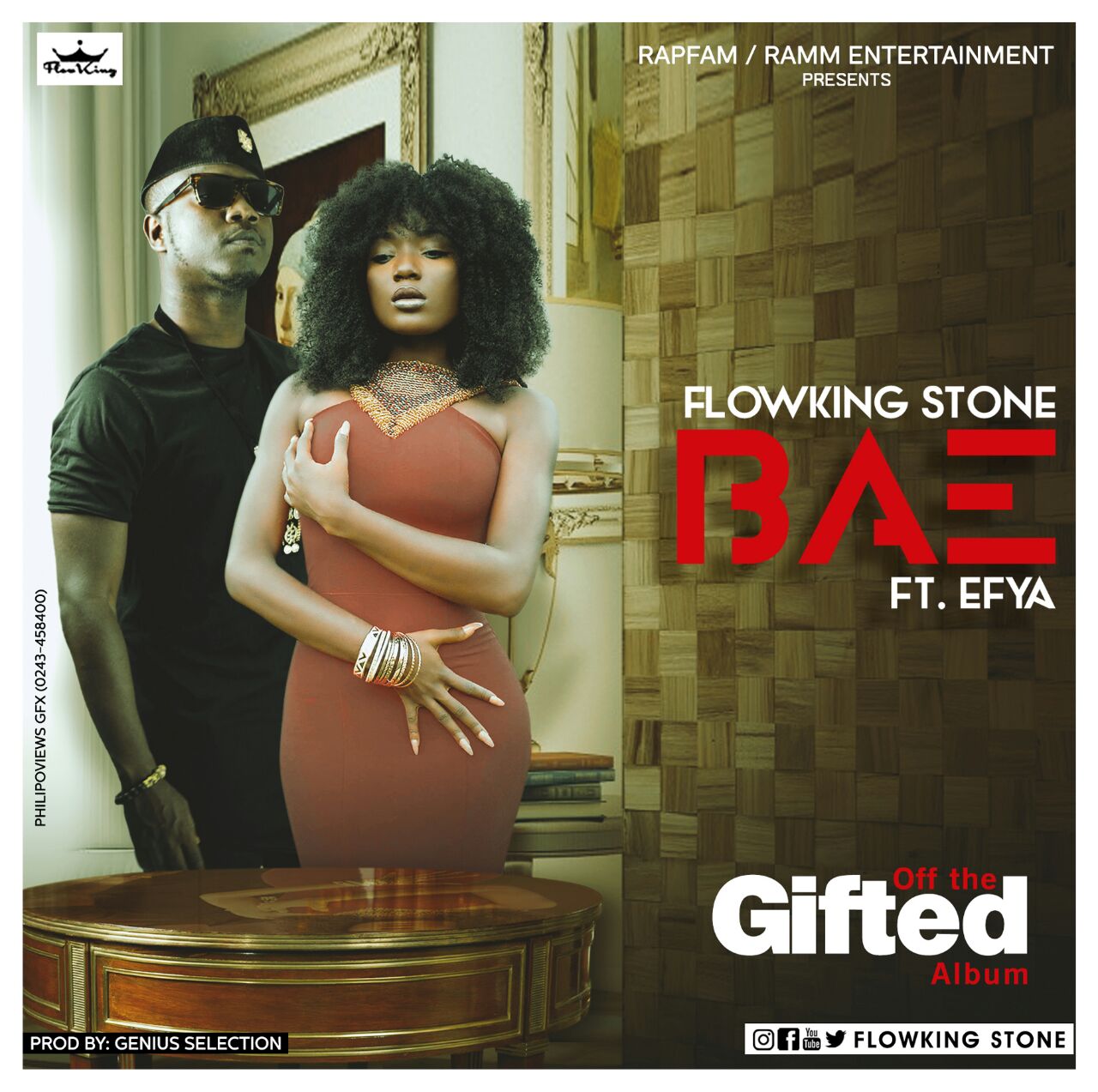 Flowking Stone – Bae (Ft. Efya) Prod. By Genius Selection