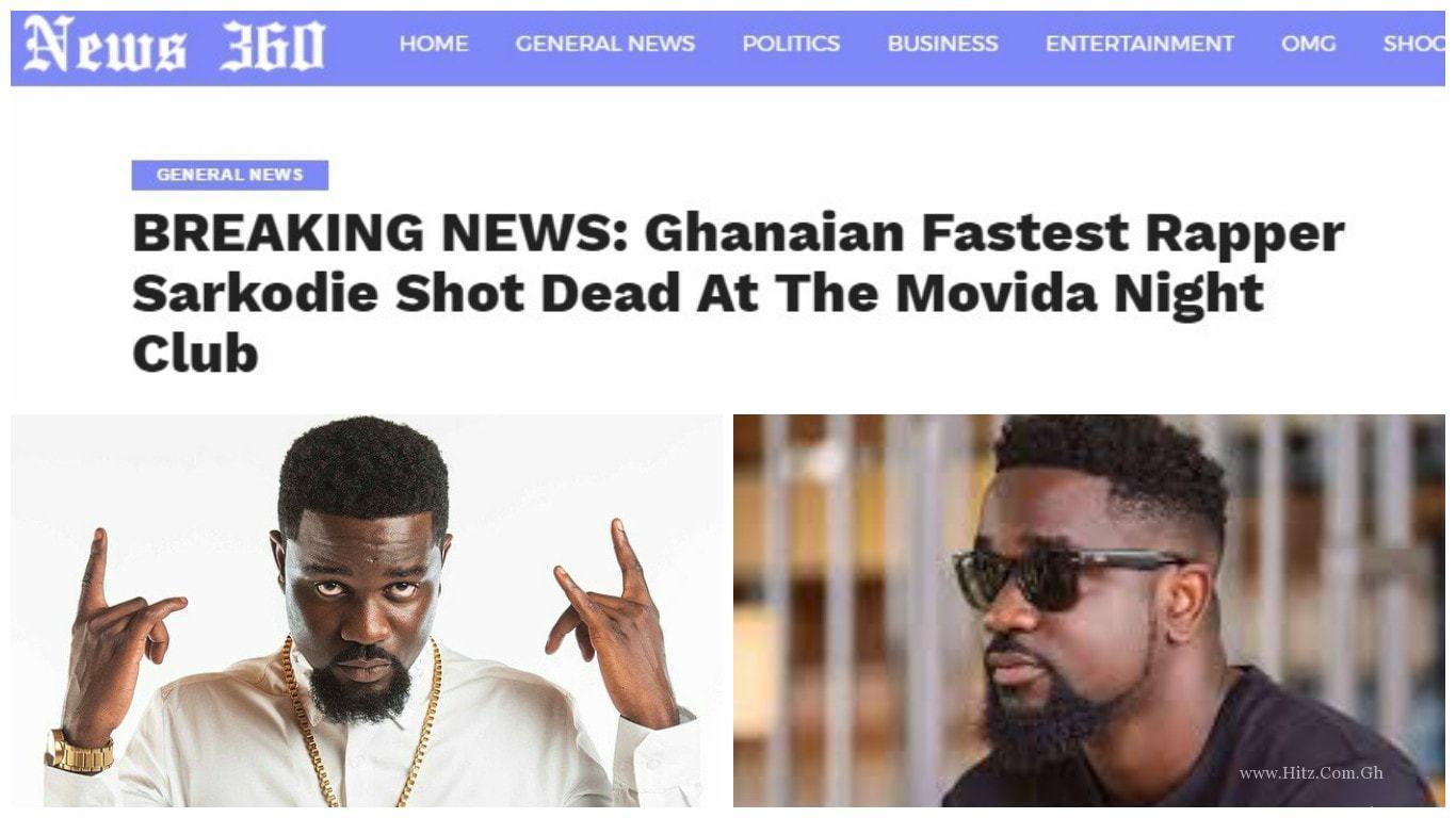 FALSE NEWS: Ghanaian rapper, SARKODIE is not DEAD, see his latest tweet (Snapshots)