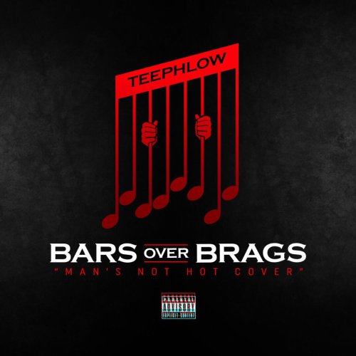Teephlow – Bars Over Brags Man’s Not Hot Cover