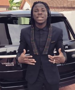Stonebwoy Shows Off His Range Rover