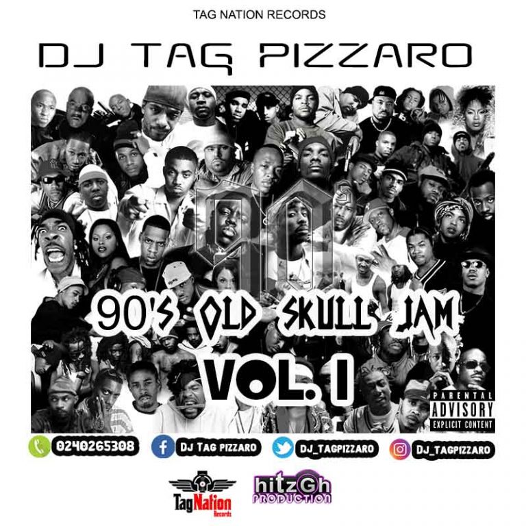 Download MP3 Dj Tag Pizzaro 90'S Old Skull Jam (Vol. 1)