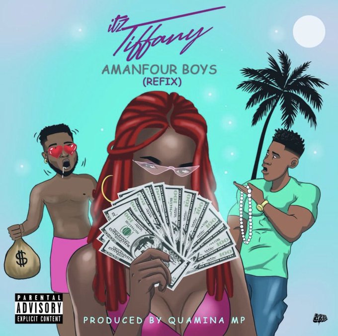 Itz Tiffany – Amanfour Boys (Refix)