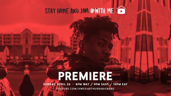 Kwesi Arthur – Stay Home With Me Live Session