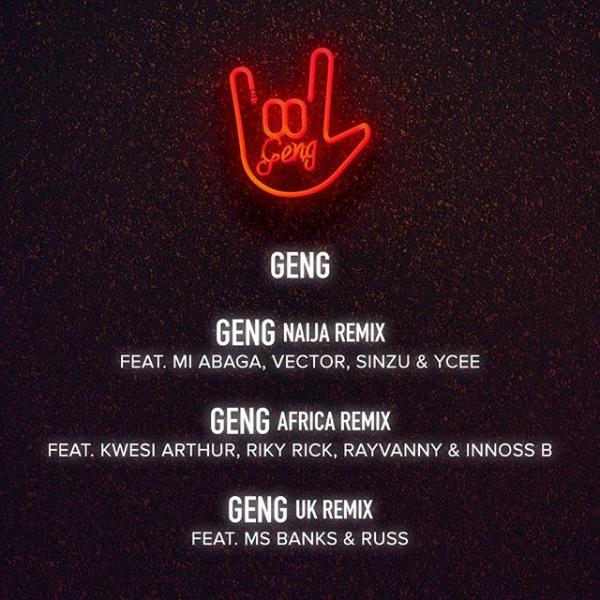 Mayorkun – Geng Africa Remix Ft Kwesi Arthur Riky Rick Rayvanny