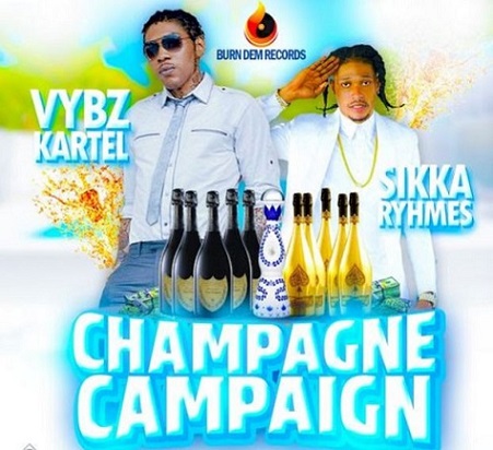 Vybz Kartel – Champagne Campaign ft Sikka Rymes