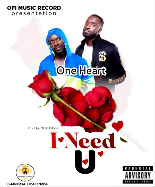 One Heart I Need You Prod. By Quansty K