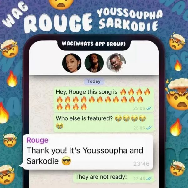 Rouge – Wag Ft. Sarkodie Youssoupha