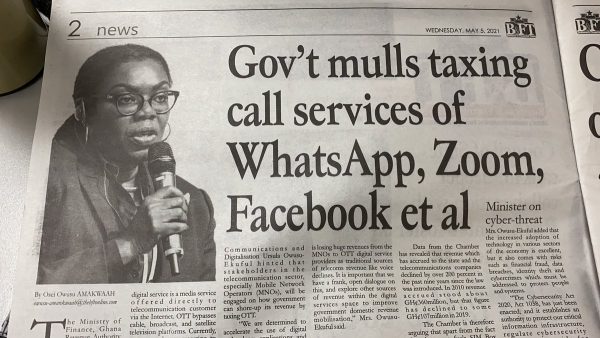 Gov’t to tax calls on Whatsapp, Facebook & others soon – Minister