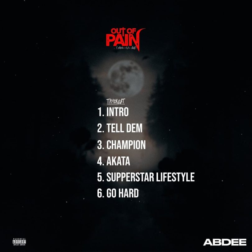 Abdee – Out Of Pain (Full Ep)