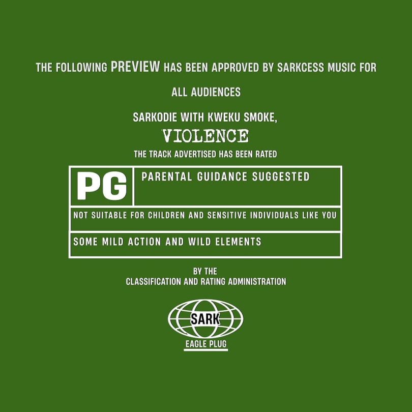 Sarkodie – Violence Ft. Kweku Smoke