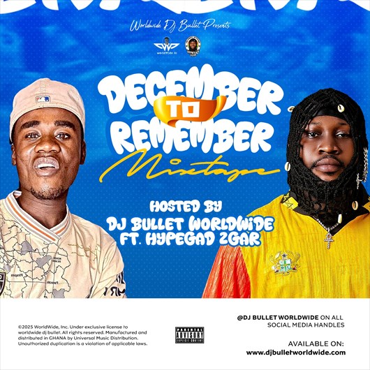 Dj Bullet Worldwide – December To Remember Mixtape 2025 Ft. Hypegad 2Gar