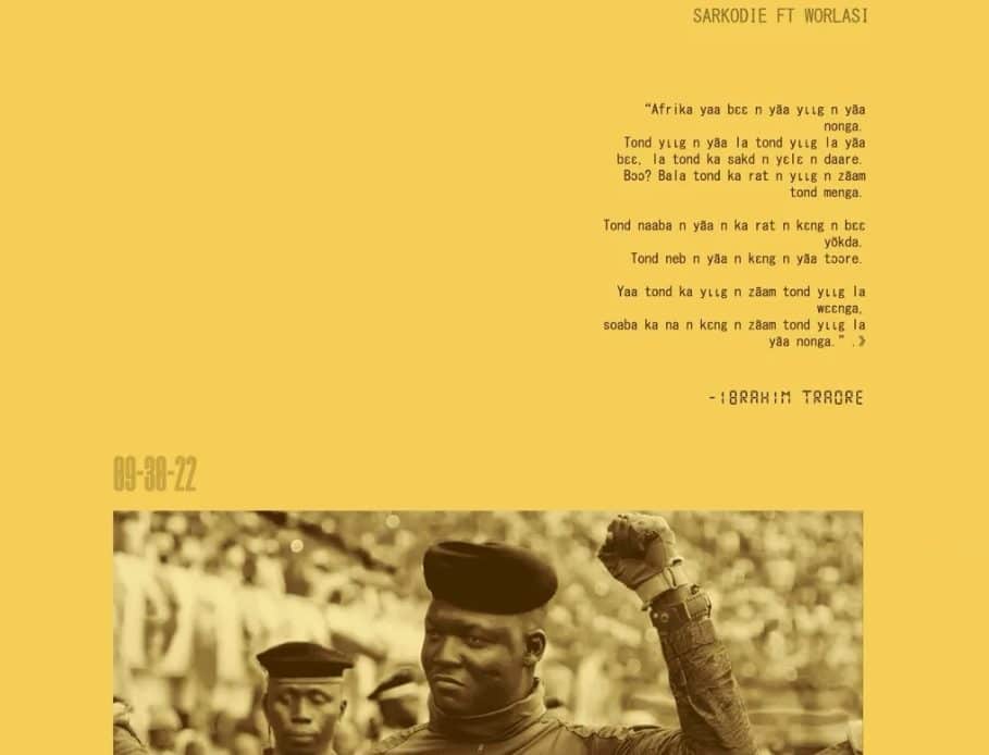 Sarkodie – Ibrahim Traoré Ft. Worlasi