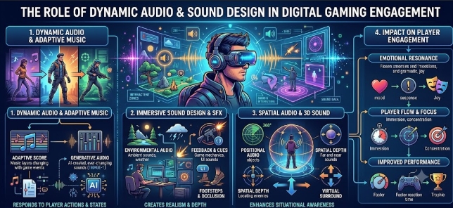 The Role Of Dynamic Audio And Sound Design In Enhancing Digital Gaming Engagement